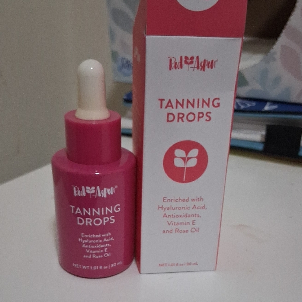 Red Aspen Tanning Drops - Pink